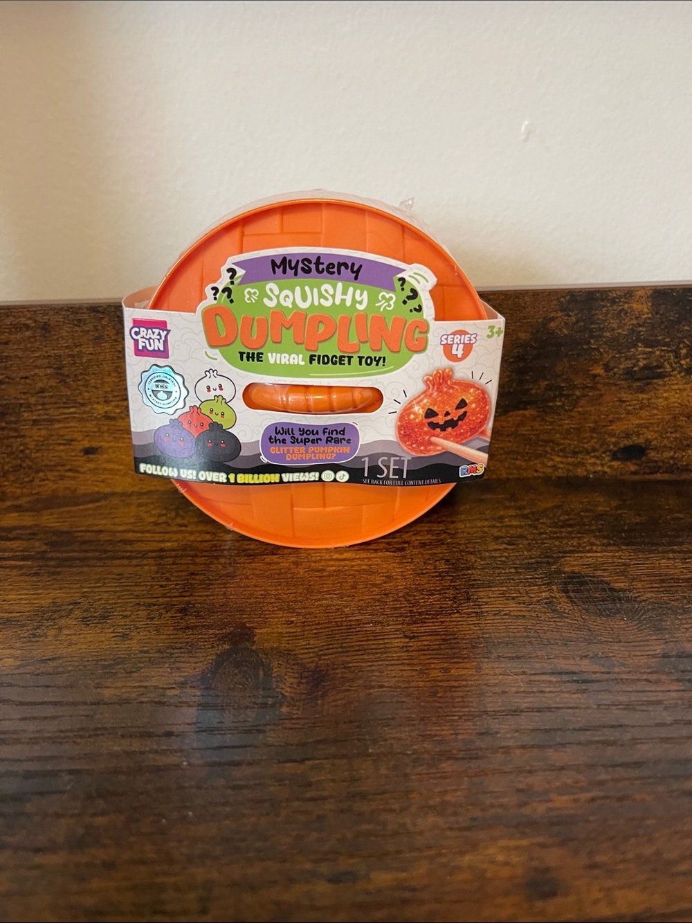 Mystery Squishy Dumpling Viral Fidget Toy - Orange by MRS